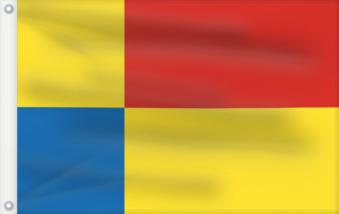 Drapeau, avec deux œillets métalliques et guindant renforcé : Kosicky vlajka	Košice Region	Région de Košice	Región de Košice	Košice (Region)