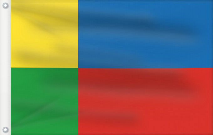 Drapeau, avec deux œillets métalliques et guindant renforcé : Zilinsky vlajka	Žilina Region	Région de Žilina	Región de Žilina	Žilina