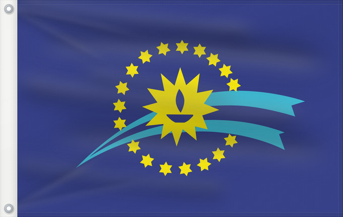 Drapeau, avec deux œillets métalliques et guindant renforcé : Durazno Department Durazno département de Durazno Durazno
