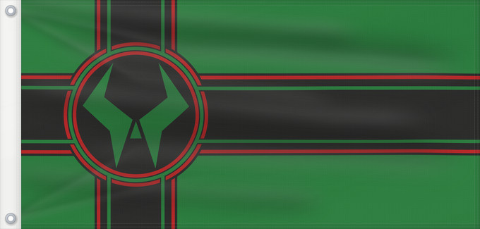 Bandiera, con due occhielli metallici e lato dell'asta rinforzato: Latveria Latveria Based on the design that appears on the cover of Doom The Emperor Returns #1 Latvérie (basé sur "Doom: The Emperor Returns #1") Latveria (basado en "Doom: The Emperor Returns #1") Latveria (basierend auf "Doom: The Emperor Returns #1")
