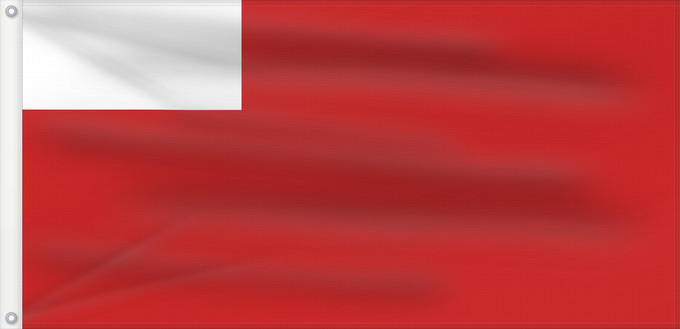 Bandera, con dos ojales metálicos y lado del asta reforzado: Abu Dhabi D Abou Dabi علم أبو ظبي Abu Dabi Прапор Абу-Дабі