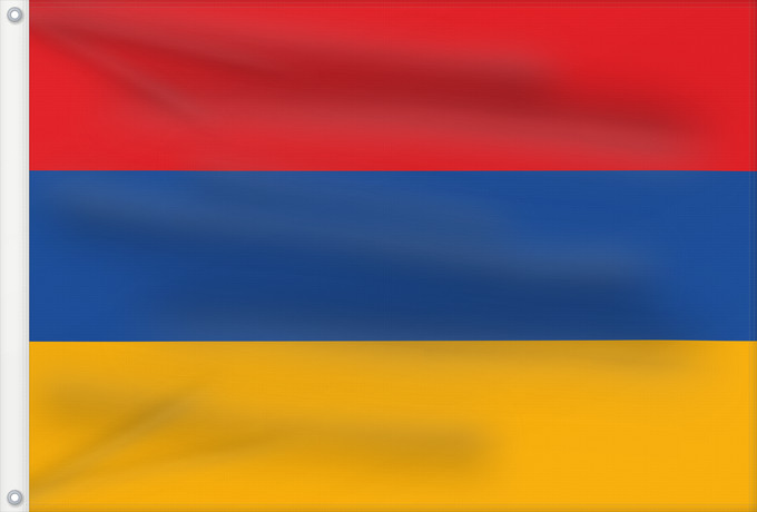 Flag, with two metal eyelets and reinforced hoist: Armenia	L Arménie	Armenien	Dell Armenia	Armenië	Ерманҭәыла абыраҟ	علم أرمينيا	ܐܬܐ ܕܐܪܡܝܢܝܐ	Ermənistan	Әрмәнстан флагы	Сцяг Арменіі	Сьцяг Армэніі	Ermenije	Σημαία της Αρμενίας	Armenio	Armeenia lipp	Armenian	Örményország	Հայաստանի դրոշը	სომხეთის დროშა	Әрменс