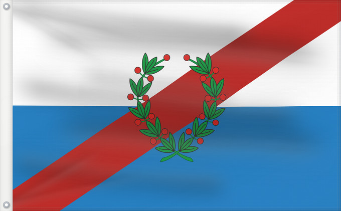 Drapeau, avec deux œillets métalliques et guindant renforcé : Provincia de La Rioja La Rioja Province province de La Rioja provincia argentina de La Rioja Rioja (Provinz) La Rioja Province, Argentina