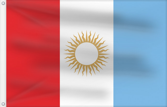 Drapeau, avec deux œillets métalliques et guindant renforcé : Provincia de Córdoba	Córdoba Province, Argentina	Province de Córdo	Provincia de Córdoba, Argentina	Córdoba (Provinz)