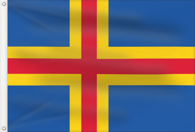 Drapeau, avec deux œillets métalliques et guindant renforcé : Åland	Aland Islands	D Åland	Ålands	Isole Åland	Wysp Alandzkich	علم أولان	Сцяг Аландскіх астравоў	Сьцяг Аляндзкіх выспаў	Ålandskih ostrva	Σημαία των Ώλαντ	Ahvenamaa lipp	Ålandeko bandera	Ahvenanmaan	דגל אולנד	オーランド諸島の旗	올란드 제도의 기	Ålands flagg	Флаг Аландских