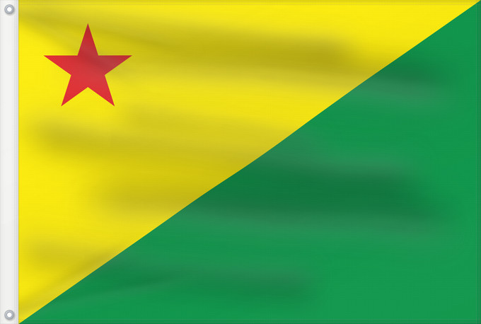 Drapeau, avec deux œillets métalliques et guindant renforcé : Acre	Acre (state)	Acro	Acriana