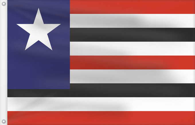 Drapeau, avec deux œillets métalliques et guindant renforcé : Maranhão