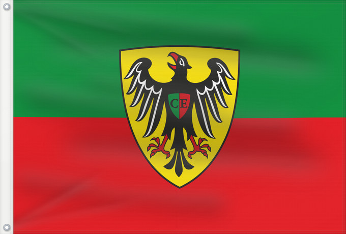 Drapeau, avec deux œillets métalliques et guindant renforcé : Esslingen am Neckar (Region Stuttgart)
