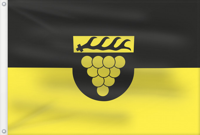 Bandera, con dos ojales metálicos y lado del asta reforzado: Weinstadt (Region Stuttgart)