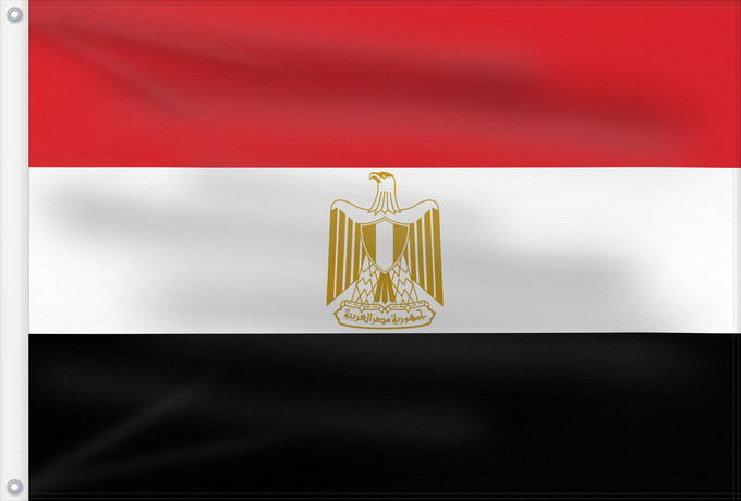 Bandera, con dos ojales metálicos y lado del asta reforzado: Egypt	L Égypte	Egipto	Ägyptens	Dell Egitto	Egypte	የግብፅ ሰንደቅዓላማ	علم مصر	Сцяг Егіпта	Banniel Egipt	Yr Aifft	Af Ægypten	Σημαία της Αιγύπτου	Egiptio	Egyptin	Asenǧaq n Maṣer	Флаг Египта	Masar	Egyptens	Mısır	Прапор Єгипту