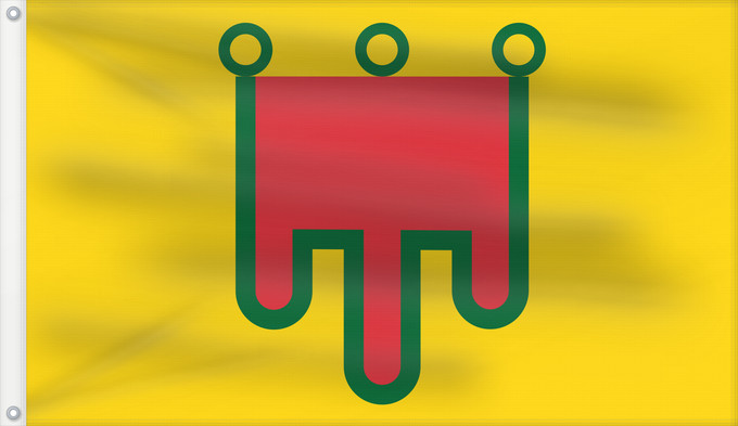Flag, with two metal eyelets and reinforced hoist: Auvergne Region Auvergne in France Région Auvergne en France Auvèrnia