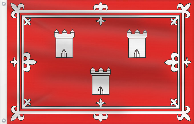 Drapeau, avec deux œillets métalliques et guindant renforcé : Aberdeen A vector Image of the flag of Aberdeen