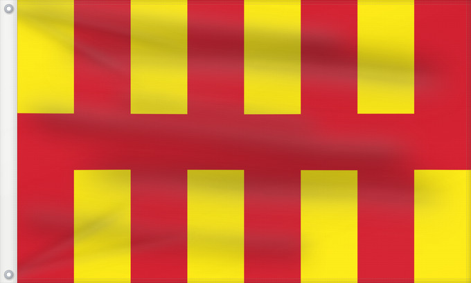 Drapeau, avec deux œillets métalliques et guindant renforcé : Northumberland Le Northumberland