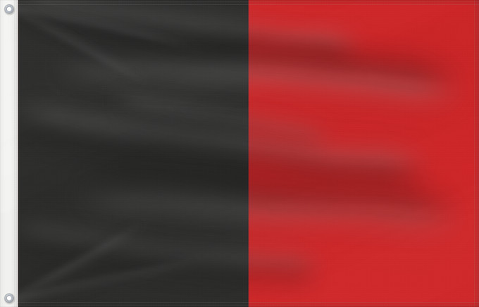 Drapeau, avec deux œillets métalliques et guindant renforcé : Valle d'Aosta, Vallée d'Aoste (fr)