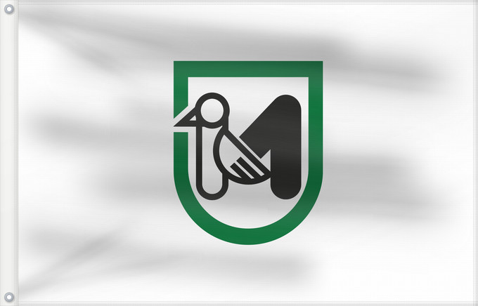 Drapeau, avec deux œillets métalliques et guindant renforcé : Marche It is easy to put a border around this flag image marche Marcas Italienischen Region Marken Regione italiana Marche