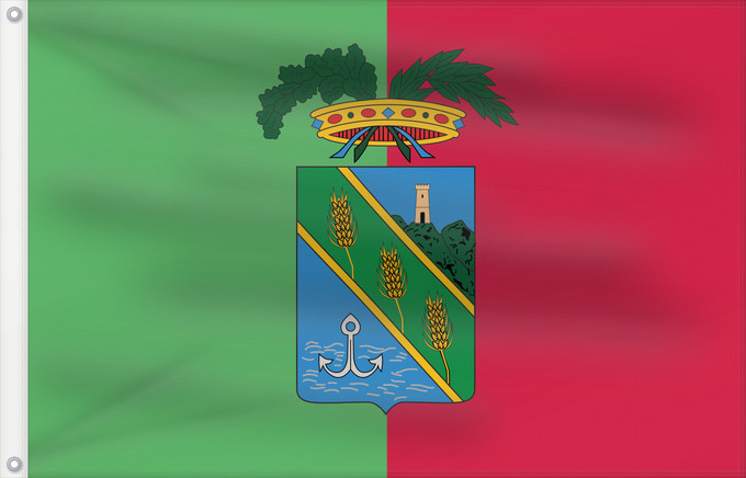 Drapeau, avec deux œillets métalliques et guindant renforcé : Latina	Province of Latina	Province de Latina	Provincia de Latina	Provinz Latina	Provincia di Latina