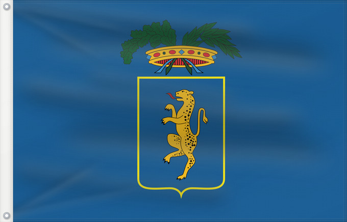 Drapeau, avec deux œillets métalliques et guindant renforcé : Lucca Province Province of Lucca Province de Lucca Provincia de Luca Provinz Lucca Provincia di Lucca