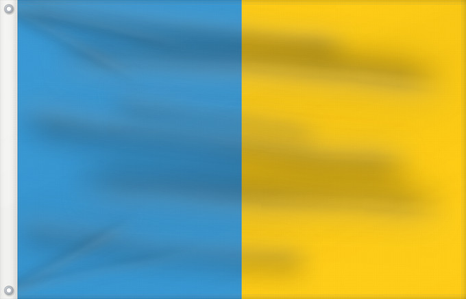 Bandera, con dos ojales metálicos y lado del asta reforzado: Province of Udine	Province d'Udine	Provincia de Udine	Provinz Udine	Provincia di Udine