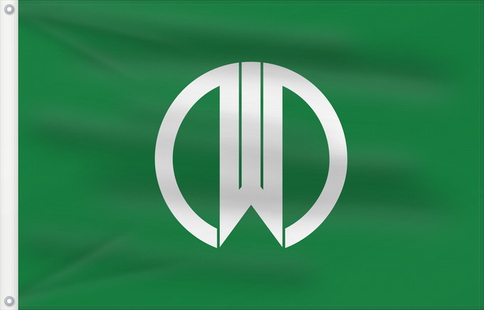 Drapeau, avec deux œillets métalliques et guindant renforcé : Yamagata