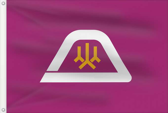 Drapeau, avec deux œillets métalliques et guindant renforcé : Yamanashi Prefecture	Yamanashi	Prefectura de Yamanashi	Präfektur Yamanashi	山梨県旗（1966年12月1日制定）