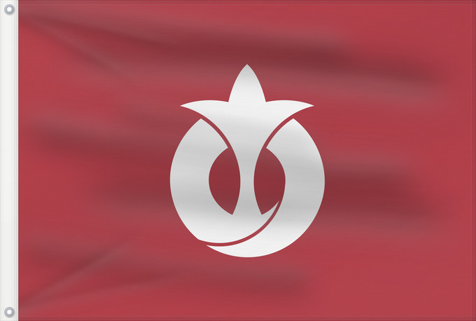 Bandera, con dos ojales metálicos y lado del asta reforzado: Aichi Prefecture	Préfecture d'Aichi	Prefectura de Aichi	Präfektur Aichi	Prefettura di Aichi	Aichi Prefecture, Japan