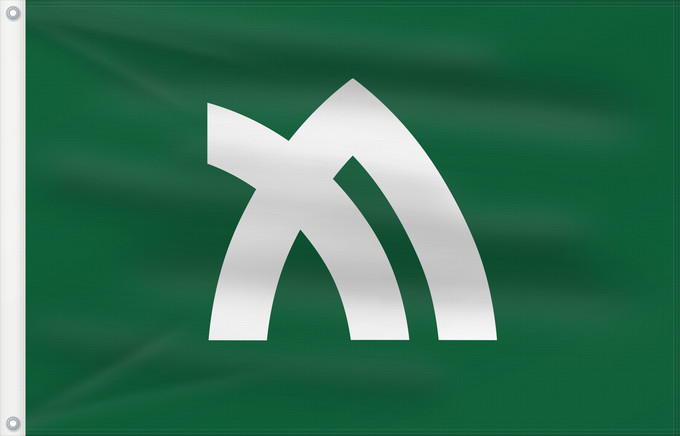 Bandera, con dos ojales metálicos y lado del asta reforzado: Kagawa Prefecture Préfecture de Kagawa prefectura de Kagawa Präfektur Kagawa Prefettura di Kagawa 香川県の県旗