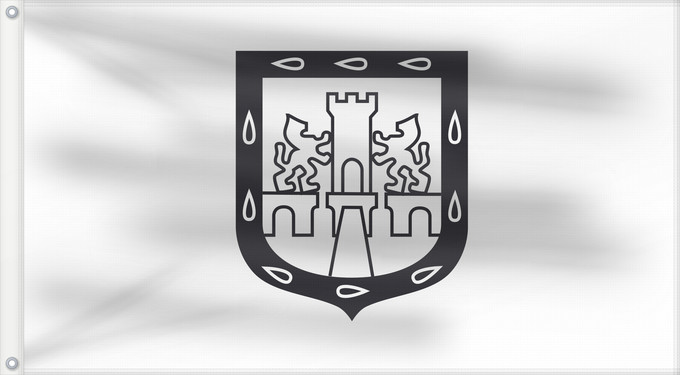 Flagge, mit zwei Metallösen und verstärktem Besatzband: Mexico City, Mexico Mexico City (District) Ciudad de México Ciudad de México, México Mexiko-Stadt Città del Messico