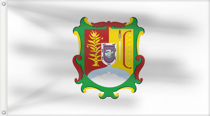 Flag, with two metal eyelets and reinforced hoist: Nayarit