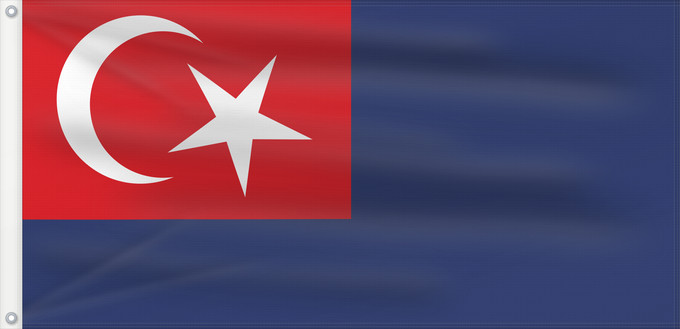 Flag, with two metal eyelets and reinforced hoist: Johor	Malaysian state Johor	Johor o Johore 