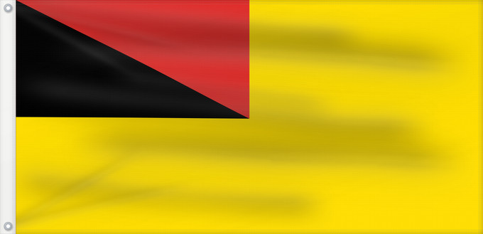 Flag, with two metal eyelets and reinforced hoist: Negeri Sembilan Negeri Sembilan, a state of Malaysia