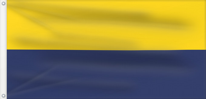Flagge, mit zwei Metallösen und verstärktem Besatzband: Perlis Perlis, Malaysia