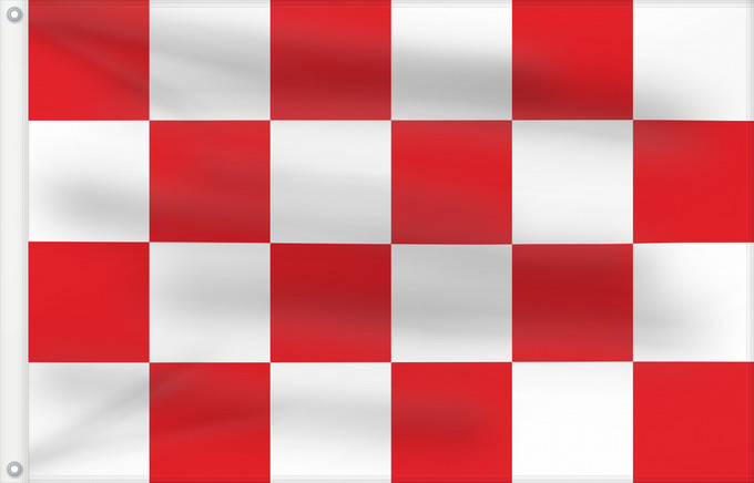 Bandera, con dos ojales metálicos y lado del asta reforzado: North Brabant	Province nl Noord Brabant	 North Brabant	North Brabant	Noord Brabant	Brabante Settentrionale