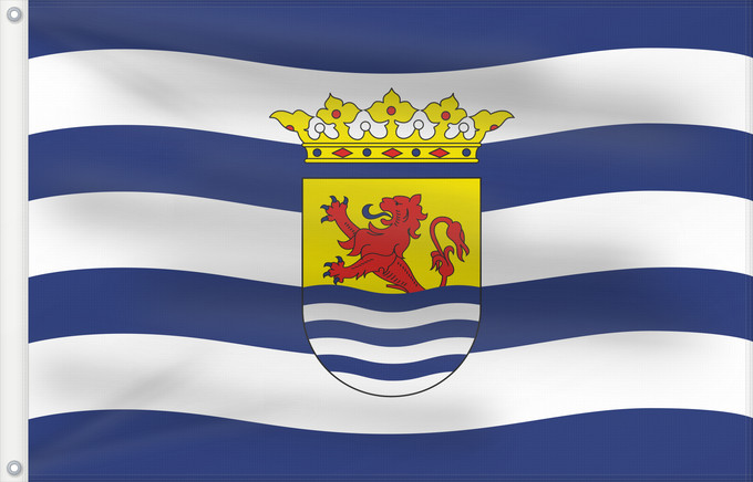 Drapeau, avec deux œillets métalliques et guindant renforcé : Zeeland Zeeland, a province of the Netherlands Zelanda Zeeland, een provincie van Nederland Флаг Зеландии