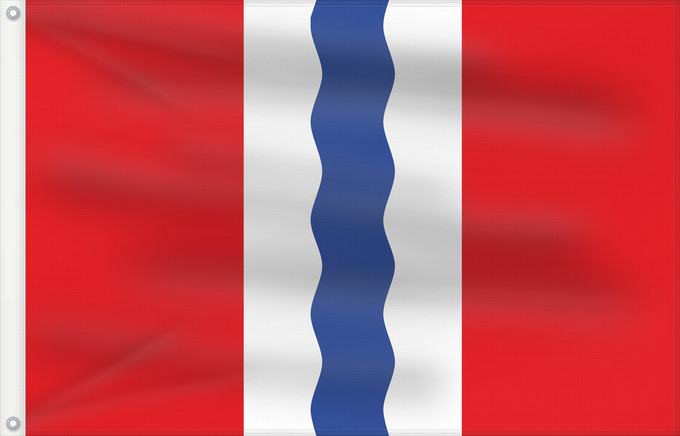 Drapeau, avec deux œillets métalliques et guindant renforcé : Omsk Oblast Omsk Oblast Oblast d'Omsk Óblast de Omsk Oblast Omsk