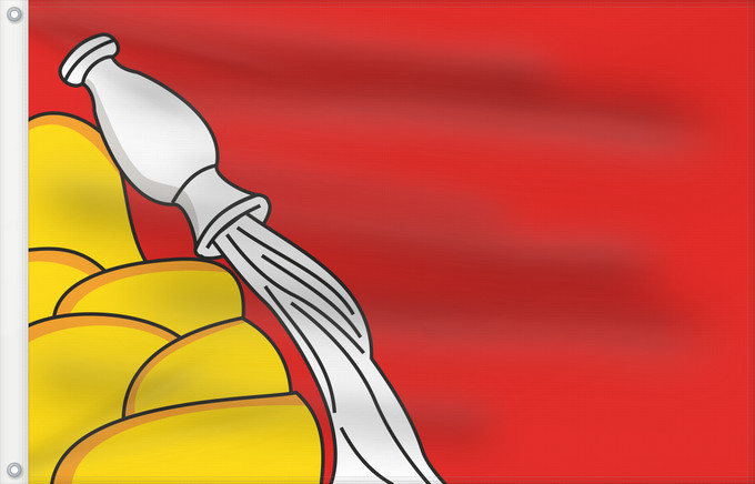 Drapeau, avec deux œillets métalliques et guindant renforcé : Voronezh Oblast	Voronezh Oblast of Russia	Oblast de Voronej	Óblast de Vorónezh	Oblast Woronesch	Флаг Воронежской области  Россия	Прапор Воронезької області  Росія