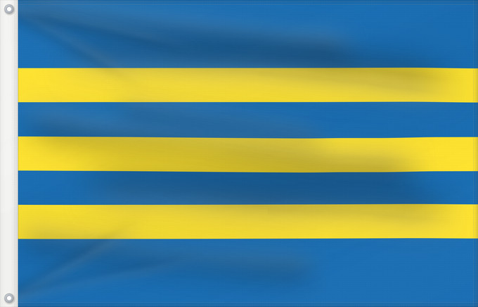 Flag, with two metal eyelets and reinforced hoist: Trnavsky vlajka Trnava Region Région de Trnava Región de Trnava Trnava Trnava Regione