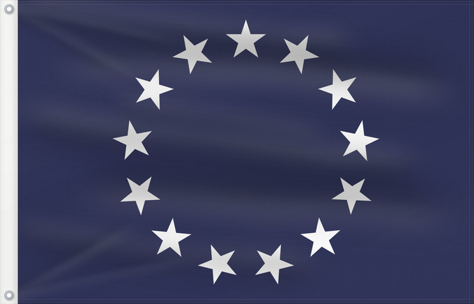 Bandera, con dos ojales metálicos y lado del asta reforzado: United States Foreign Service Officer Flag of a United States Foreign Service Officer The official flag for an officer of the United States Foreign Service