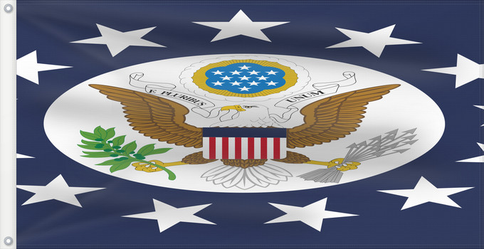 Bandera, con dos ojales metálicos y lado del asta reforzado: United States ambassador	US Ambassador to an accredited sovereign foreign government	Ambassadors of the United States	Ambasciatori degli Stati Uniti