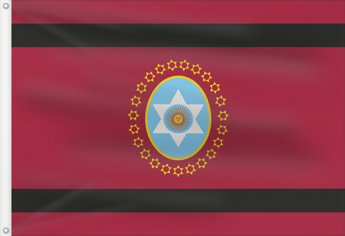 Bandera, con dos ojales metálicos y lado del asta reforzado: Provincia de Salta	Salta Province, Argentina	province de Salta	Provincia de Salta, Argentina	Salta (Provinz)	Provincia di Salta