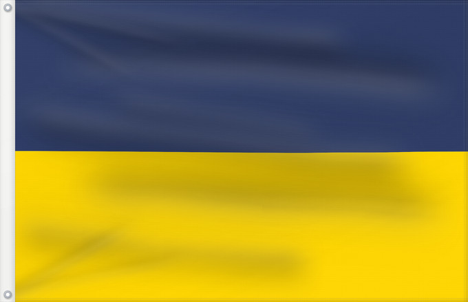 Flag, with two metal eyelets and reinforced hoist: Lower Austria Blue-Yellow. Flag of Lower Austria Basse-Autriche Baja Austria Blau-Gelb. Landesfarben von Niederösterreich Bassa Austria Флаг земли Нижняя Австрия