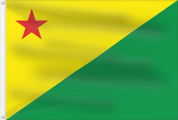 Drapeau, avec deux œillets métalliques et guindant renforcé : Acre	Acre (state)	Acro	Acriana