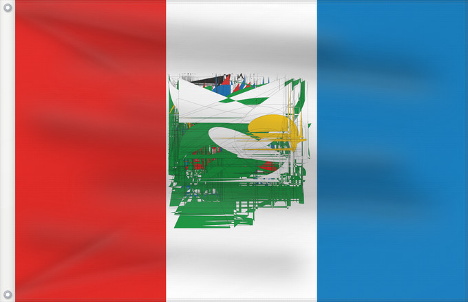 Drapeau, avec deux œillets métalliques et guindant renforcé : Alagoas	State of Alagoas, Brazil	Alagoas, Brasil