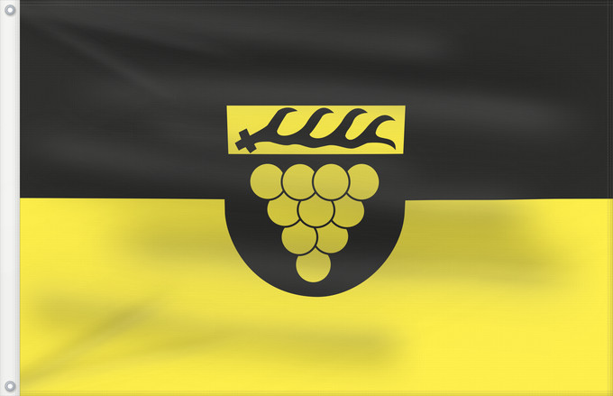 Bandera, con dos ojales metálicos y lado del asta reforzado: Weinstadt (Region Stuttgart)