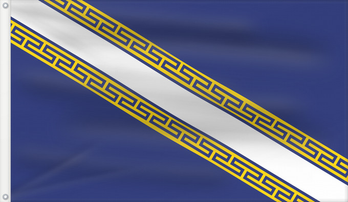Flag, with two metal eyelets and reinforced hoist: Champagne-Ardenne Region Champagne-Ardenne in France Région Champagne-Ardenne en France Champaña-Ardenas