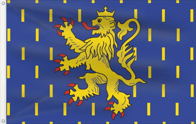 Drapeau, avec deux œillets métalliques et guindant renforcé : Franche-Comté