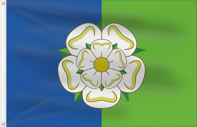 Drapeau, avec deux œillets métalliques et guindant renforcé : East Riding of Yorkshire