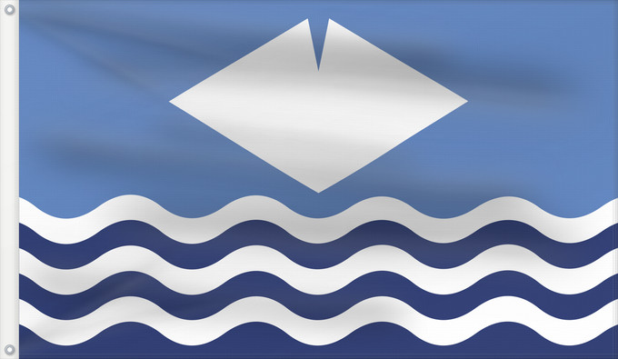 Flag, with two metal eyelets and reinforced hoist: Isle of Wight île de Wight Isla de Wight Isola di Wight Isle of Wight The registered Isle of Wight