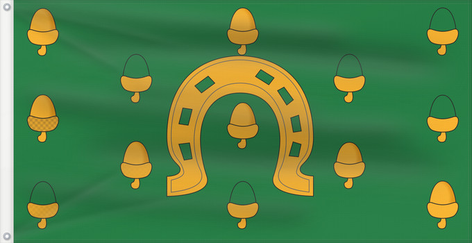 Flag, with two metal eyelets and reinforced hoist: Rutland  older colours	Rutland	comté de Rutland