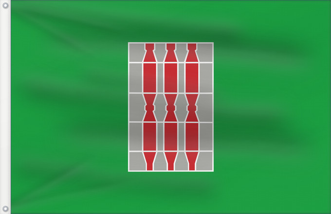 Drapeau, avec deux œillets métalliques et guindant renforcé : Umbria	Italian region Umbria	Région de l'Ombrie	Regione italiana Umbria