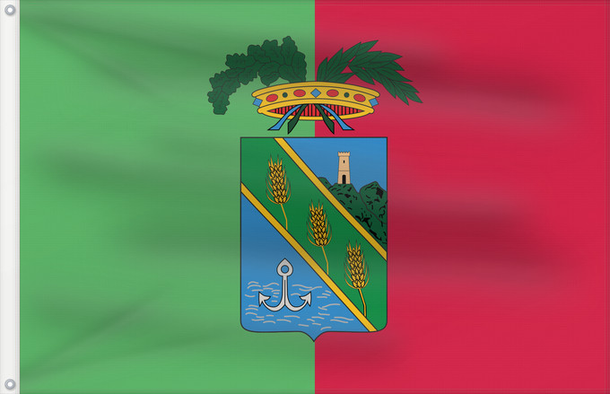 Drapeau, avec deux œillets métalliques et guindant renforcé : Latina	Province of Latina	Province de Latina	Provincia de Latina	Provinz Latina	Provincia di Latina